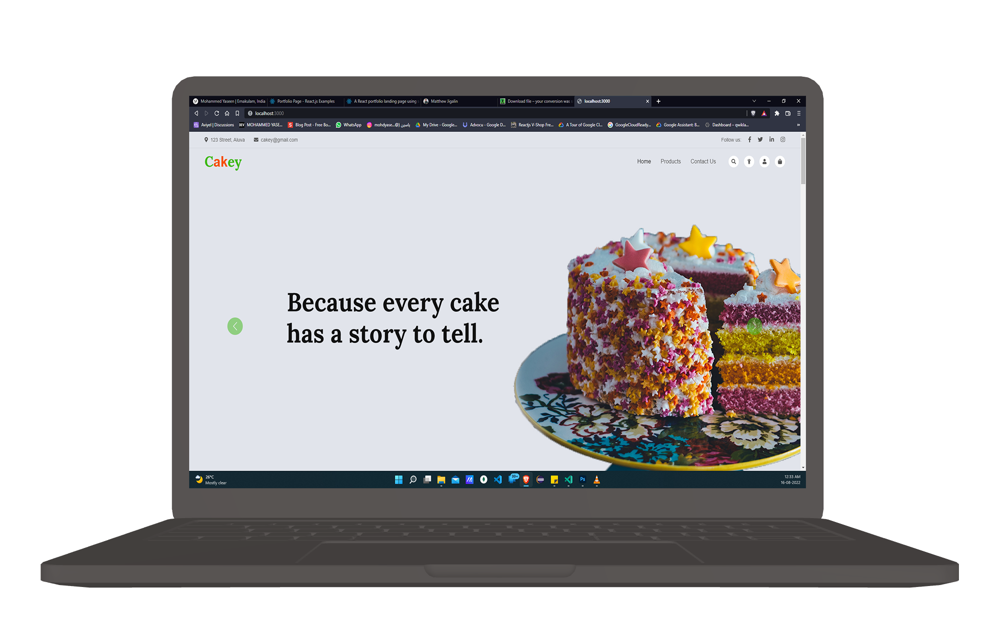 Cakey Ecommerce