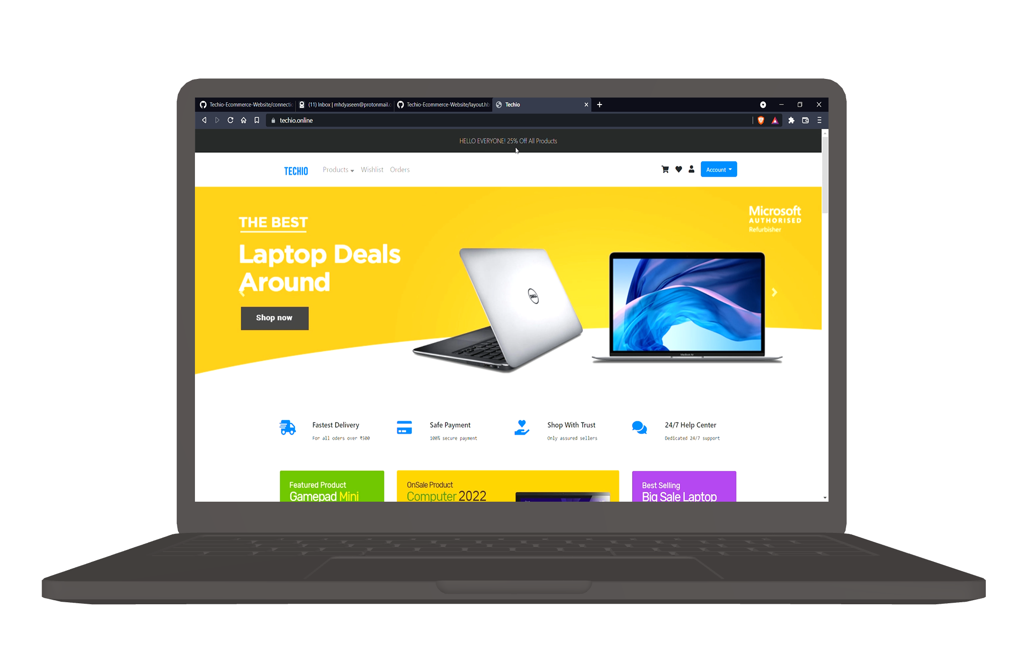 Techio Ecommerce